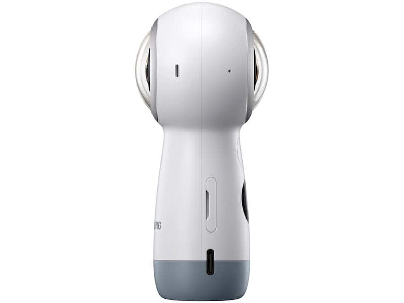Câmera Samsung Gear 360 (2017) 15MP - Bluetooth - Acessórios para